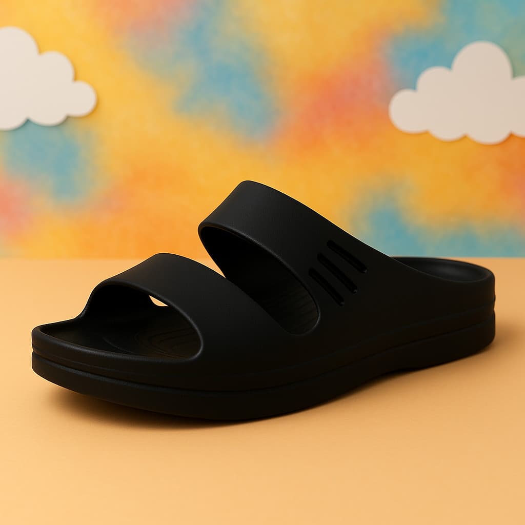 Sandália Slide Babuche Chinelo Leve Infantil Confortável Masculino Menino Conforto E Segurança