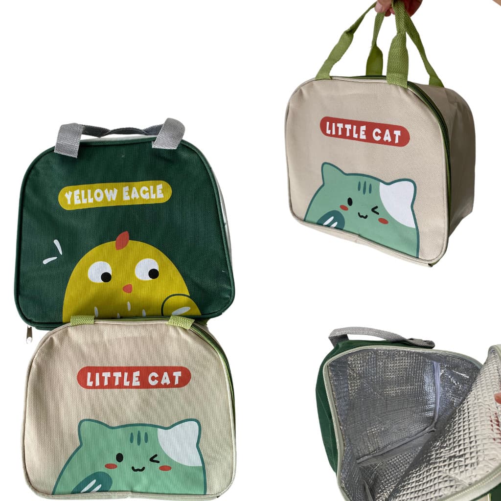 Bolsa térmica infantil Oxford Promoção Lancheira para escola menino