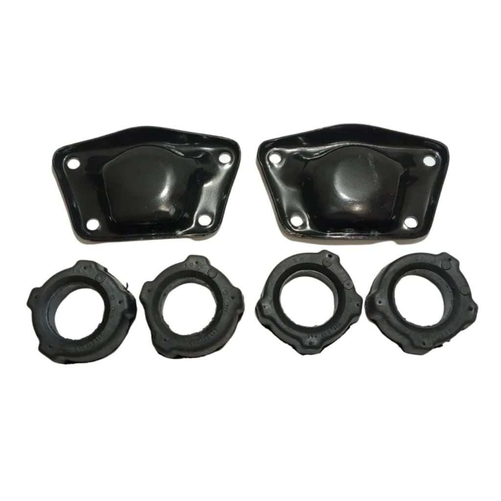 Kit Bucha 4 Borrachas E Tampas Do Facão Vw Fusca Favorito