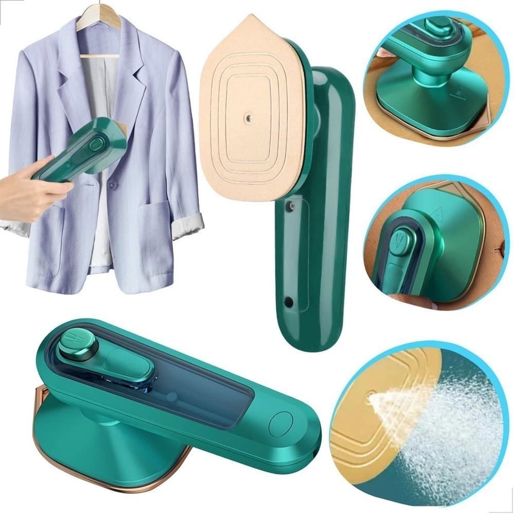 Mini Ferro  Bivolt  De Passar Roupa a vapor Portátil Cabe Na Mala Bolsa Viagem  1unidade