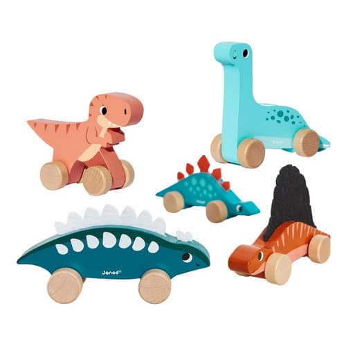 Carrinhos de Madeira Infantil Dinocar Janod