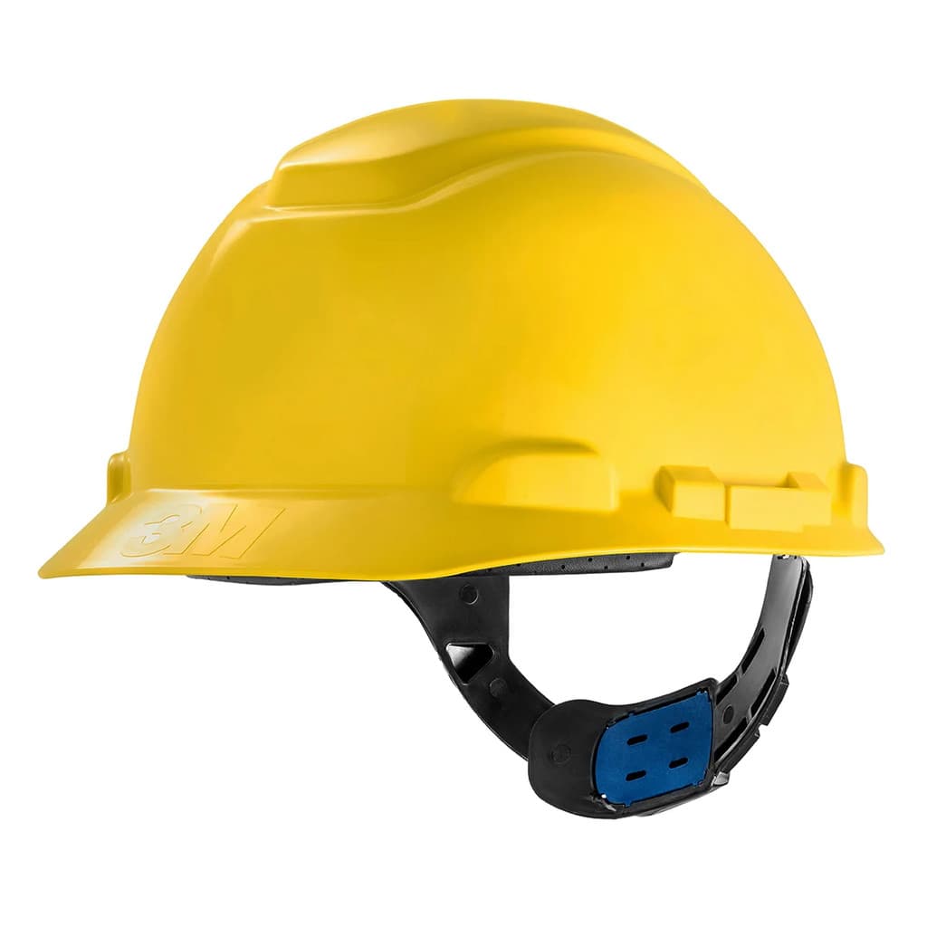 Capacete Proteção 3M h700 Obra Segurança Amarelo Ajuste Fácil