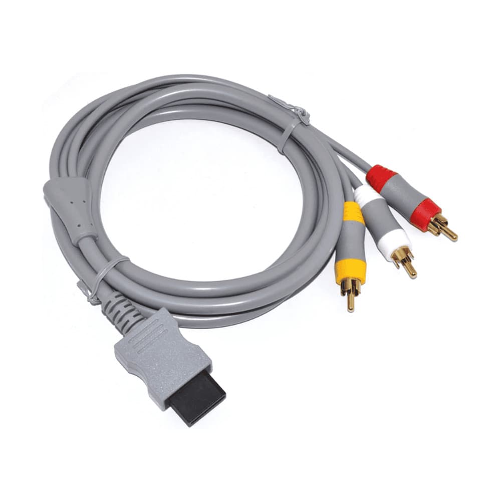 Cabo AV Nintendo Wii Audio Vídeo Original (Seminovo)