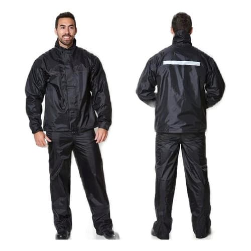 Roupa de Motoqueiro para chuva em Nylon Emborrachado conjunto promoção