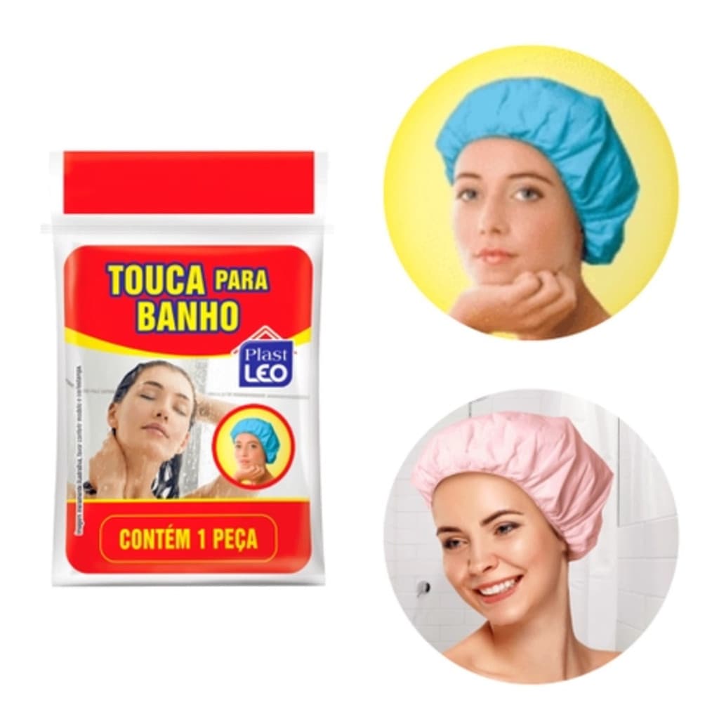 Touca De Banho Polipropileno Sortidos - Unidade