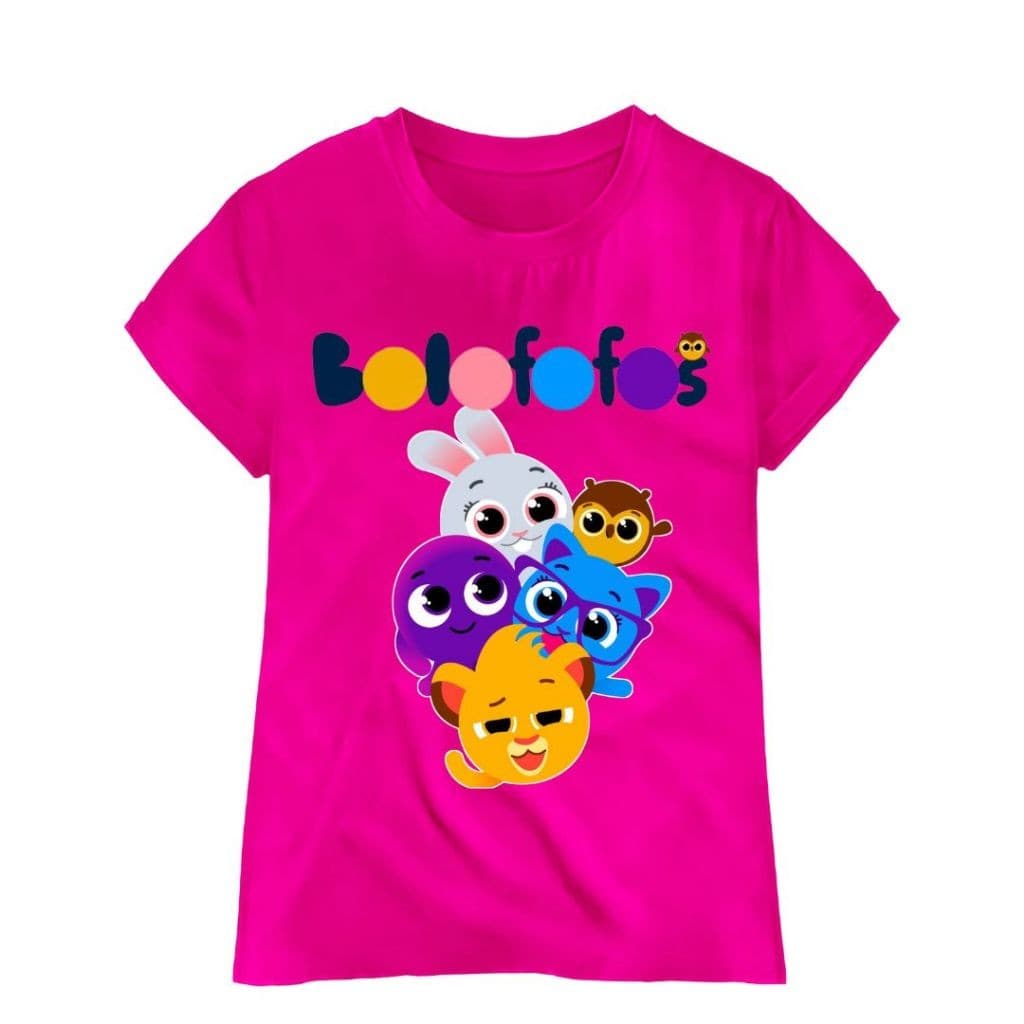 Camiseta camisa blusa Infantil BoloFofos 100% Algodão