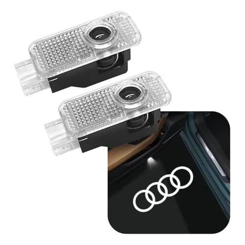 Projetores Iluminação Audi Luz Led Porta Audi A3 A4 A5 Q3 Tt