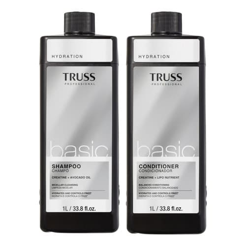 Truss Refil Basic Shampoo E Condicionador 1litro