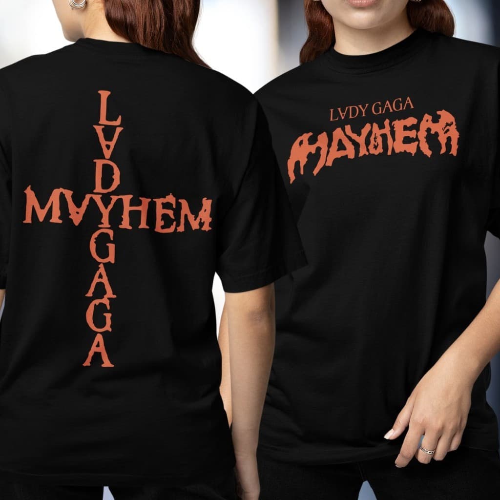Camiseta Unissex Lady Gaga Mayhem Album Diva Pop Abracadabra Mother Monster