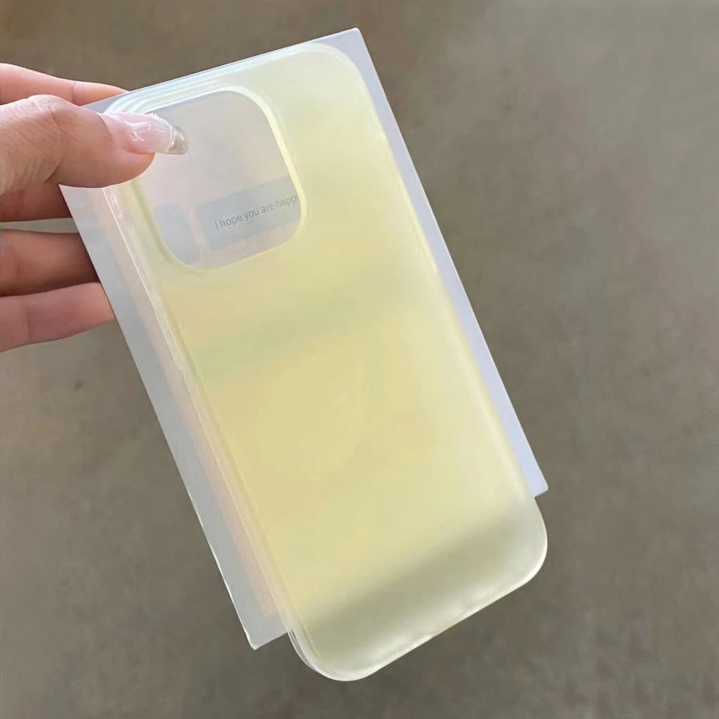 Luxo Transparente Silicone Fosco Caso Para iPhone 16 15 14 13 12 11 Pro Max Plus Ultrafino À Prova De Choque Capa