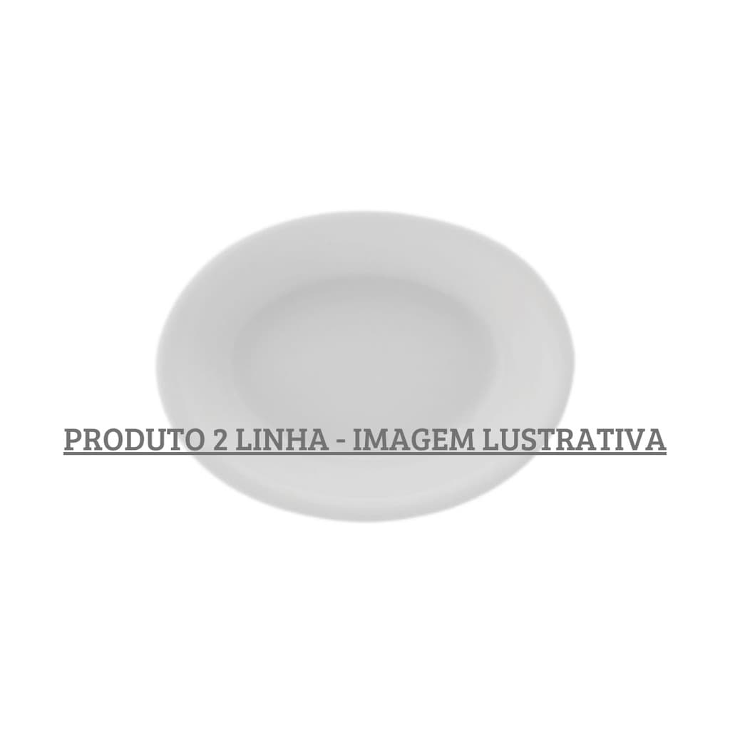 Travessa Funda Oval 17cm Porcelana Schmidt - Mod. Convencional 022 2º LINHA