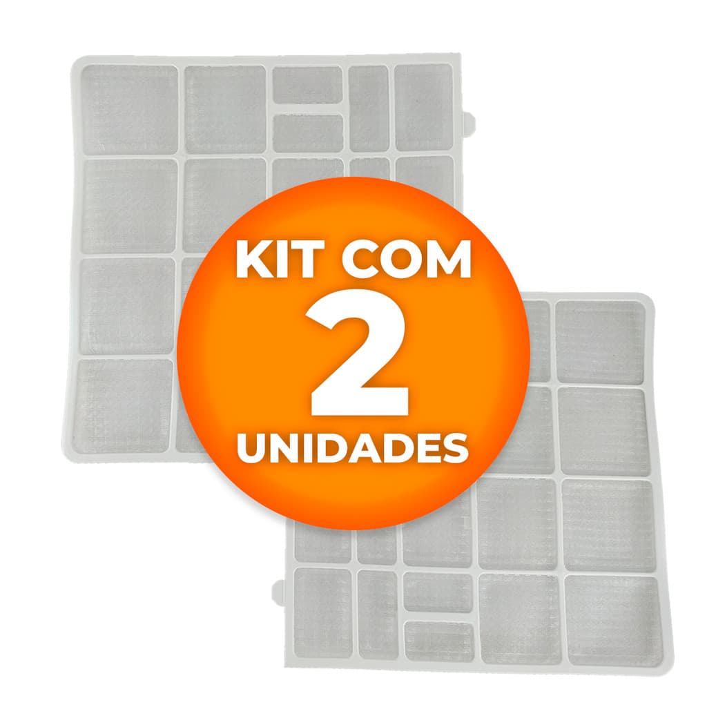 Filtro De Ar Evaporadora 9.000 A 12.000 Btus 28,5cm X 27,00 Cm Elgin, Tcl E Komeco 2