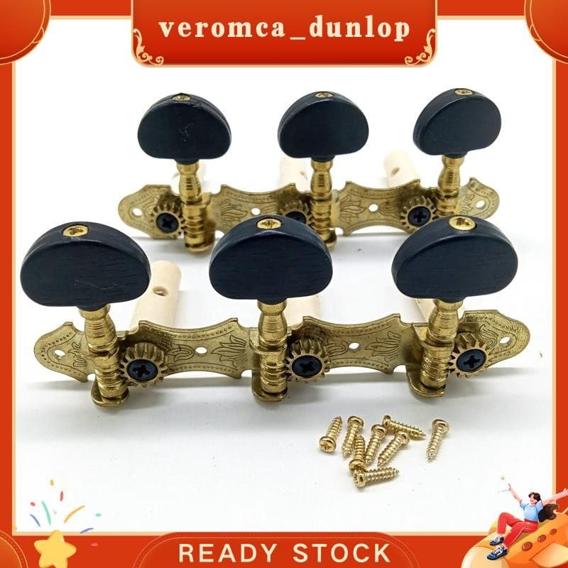 Esquerda Direita Guitarra Clássica Cordas Tuning Pegs Cabeças De Máquina Sintonizadores Chaves 3L3R Acessórios De Profis