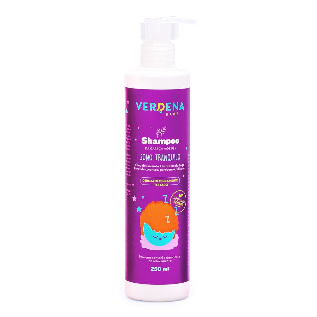 Shampoo da cabeça aos pés infantil Verdena Baby