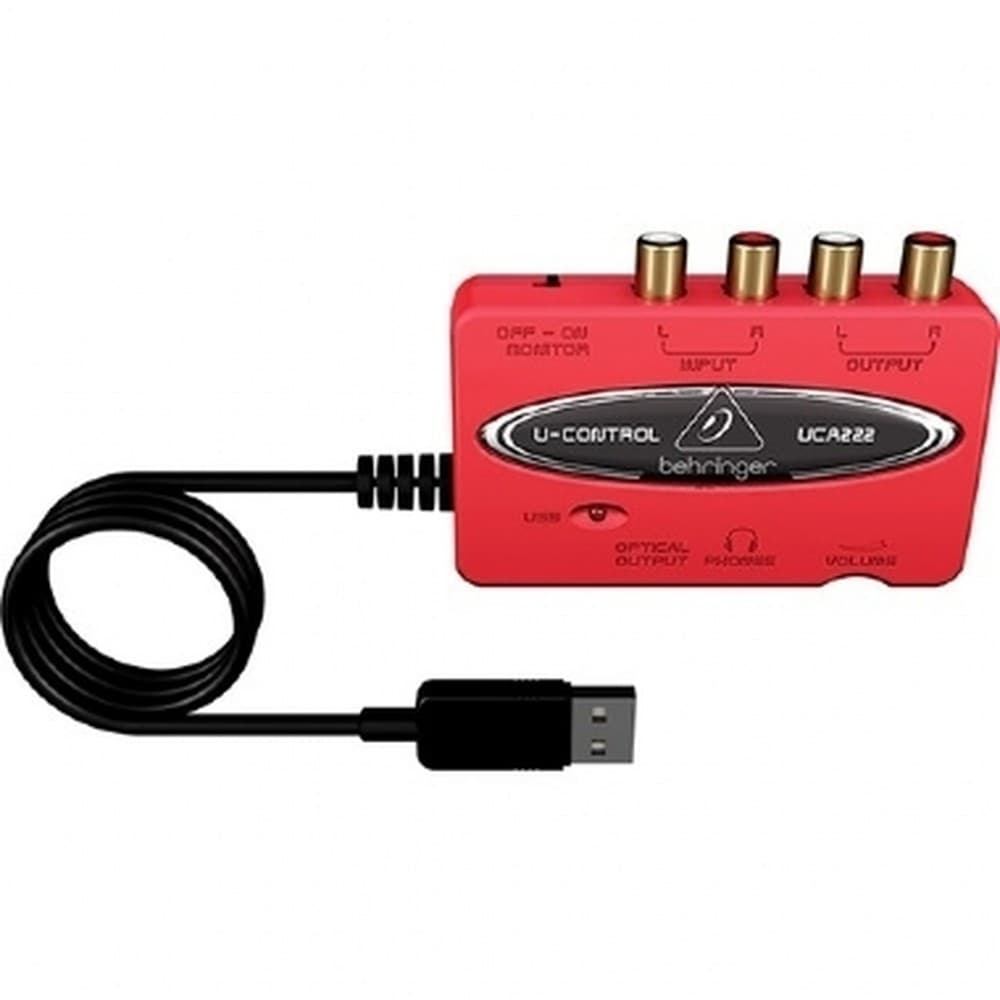 Interface de Áudio Behringer U-Control UCA222