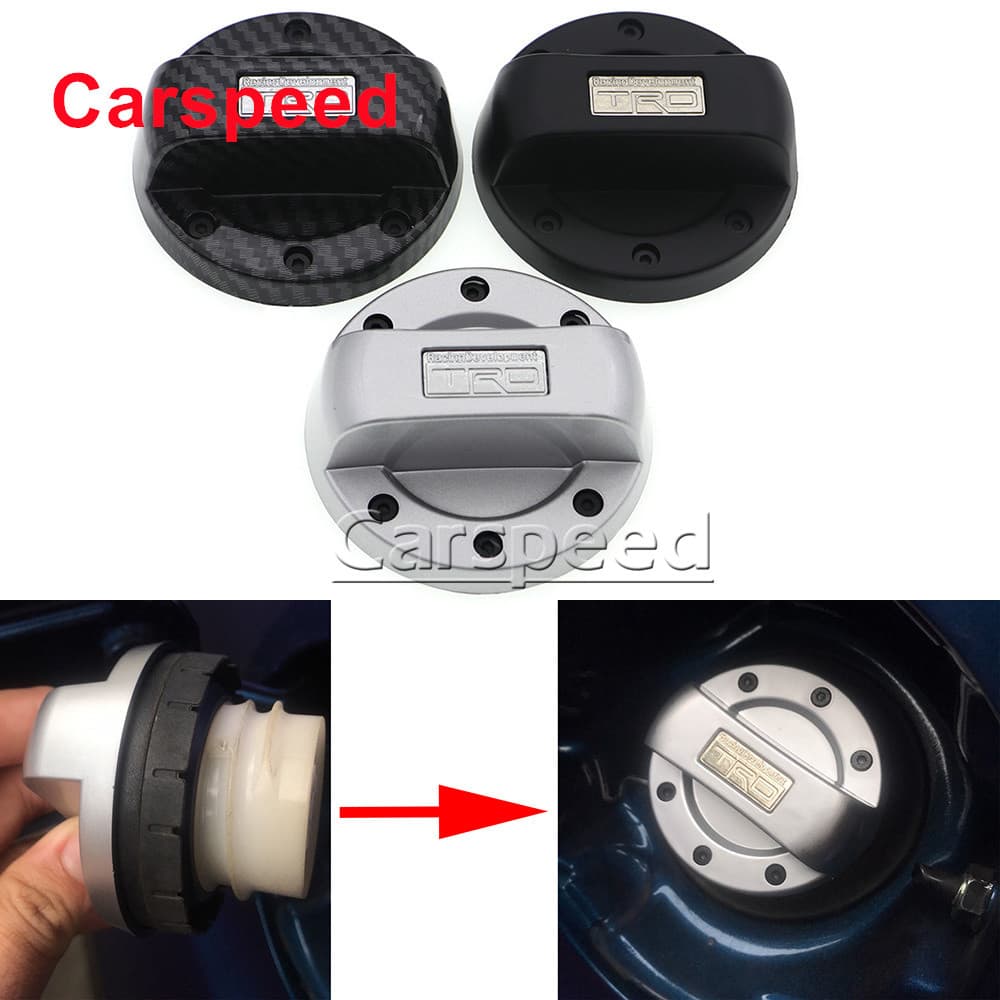 TRD Tampa Decorativa Do Tanque De Combustível De Gás Carro , De Gasolina Para Toyota Enchimento De Óleo Decoração Camry