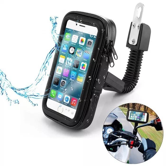 Suporte Capa Touch Impermeável Moto Bike Celular Prova Dagua