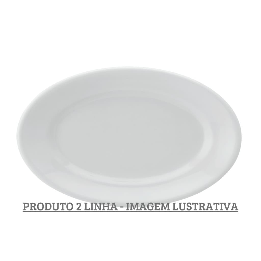 Travessa 28cm Porcelana Schmidt - Mod. Convencional 2° LINHA