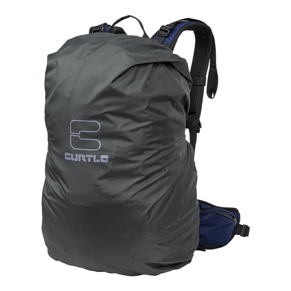 Capa de Chuva Curtlo Raincover P Cinza – Impermeável, Leve e Ideal para Mochilas de 25 a 35L em Trilhas e Viagens