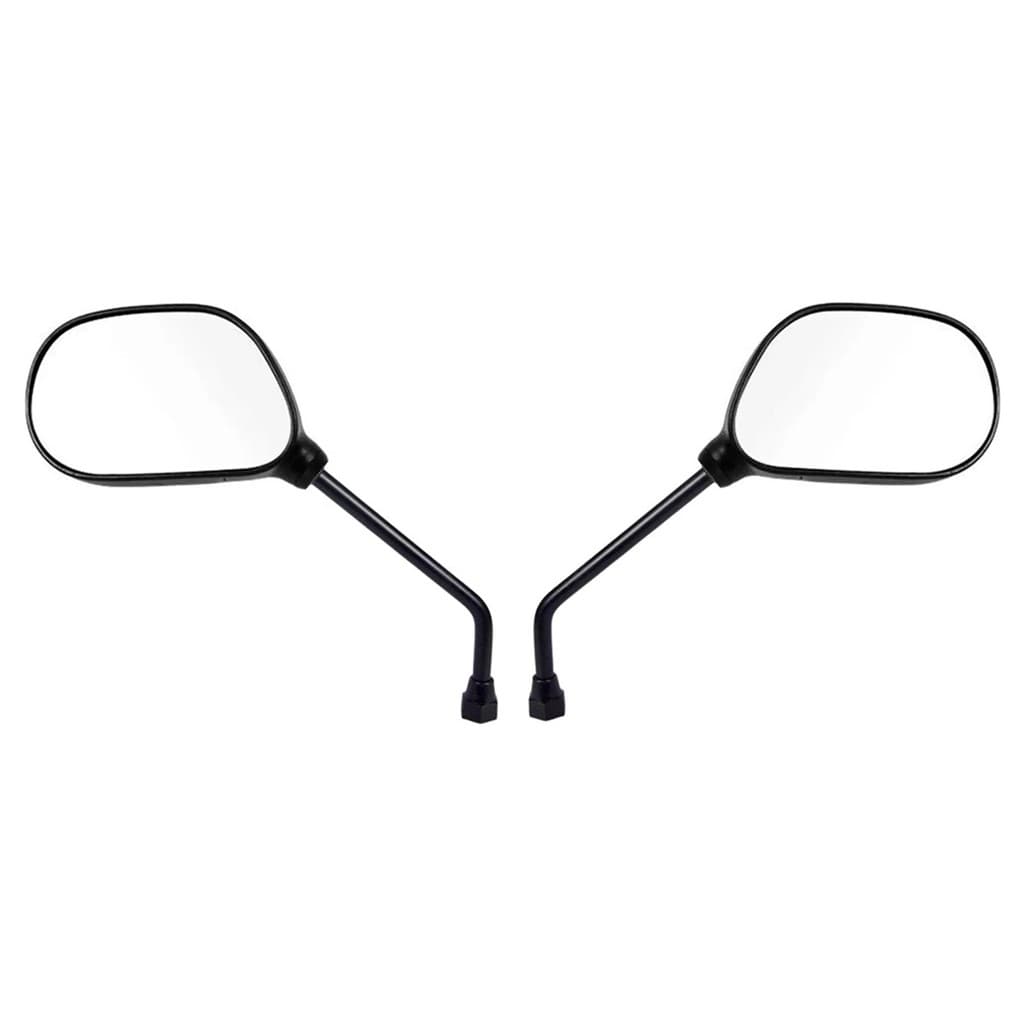 Espelho Retrovisor Moto Ybr 125 Modelo Mini Preto Para Motos Honda Awa