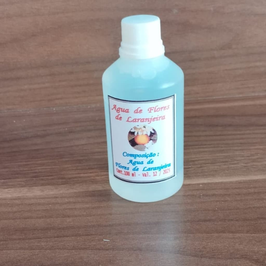 Agua Flor De Laranjeira 100 ml Uso Religioso .
