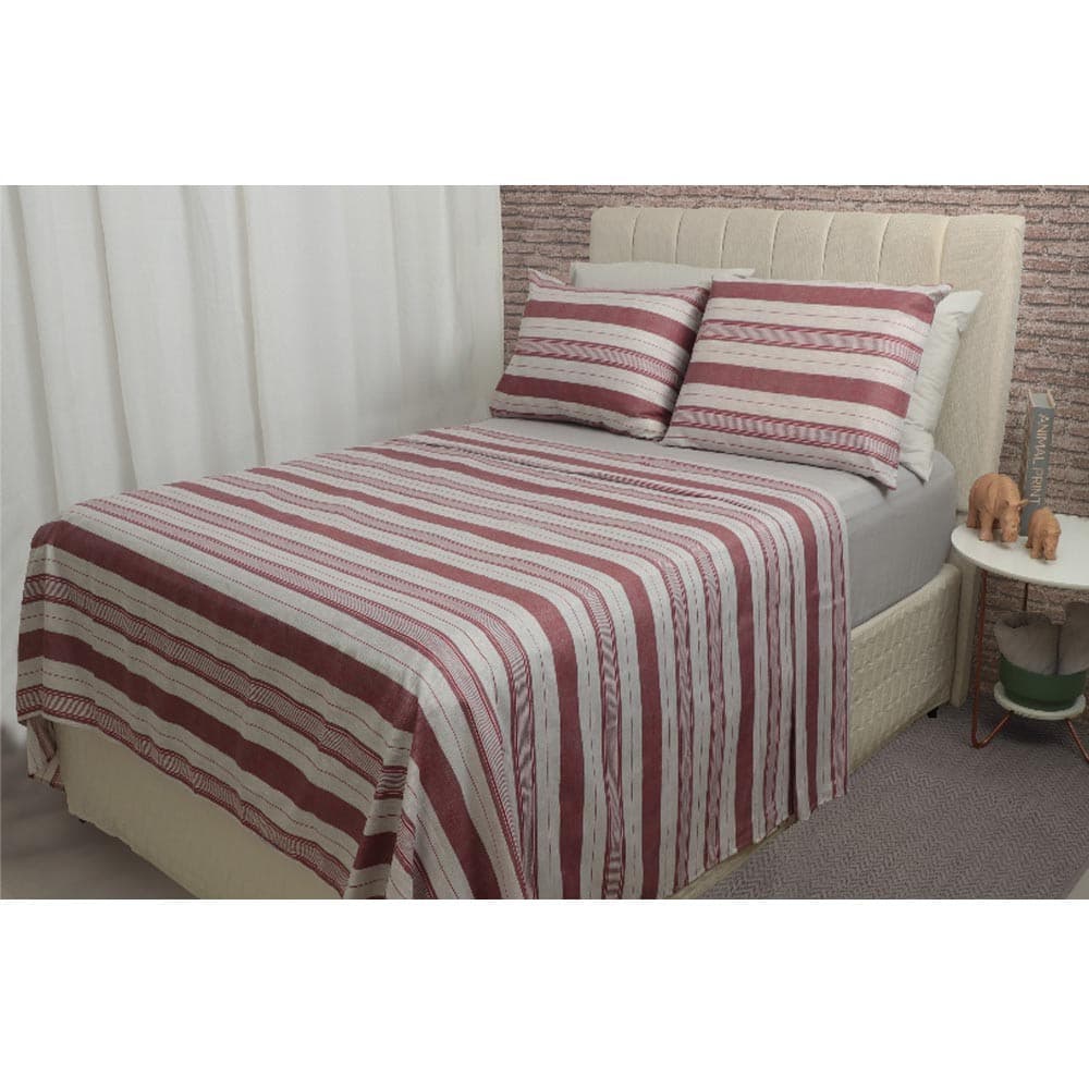 Jogo de Cama Duplo Queen 4 peças 140 Fios 250x240cm Loretto Realce Premium - Sultan
