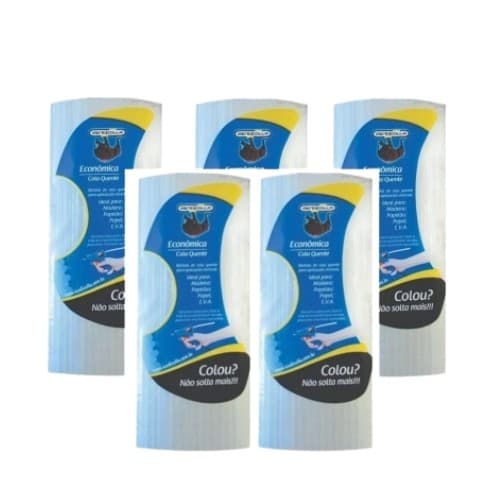 Cola Quente RENDICOLLA 1kg – Bastão Adesivo para Pistola de Cola Quente