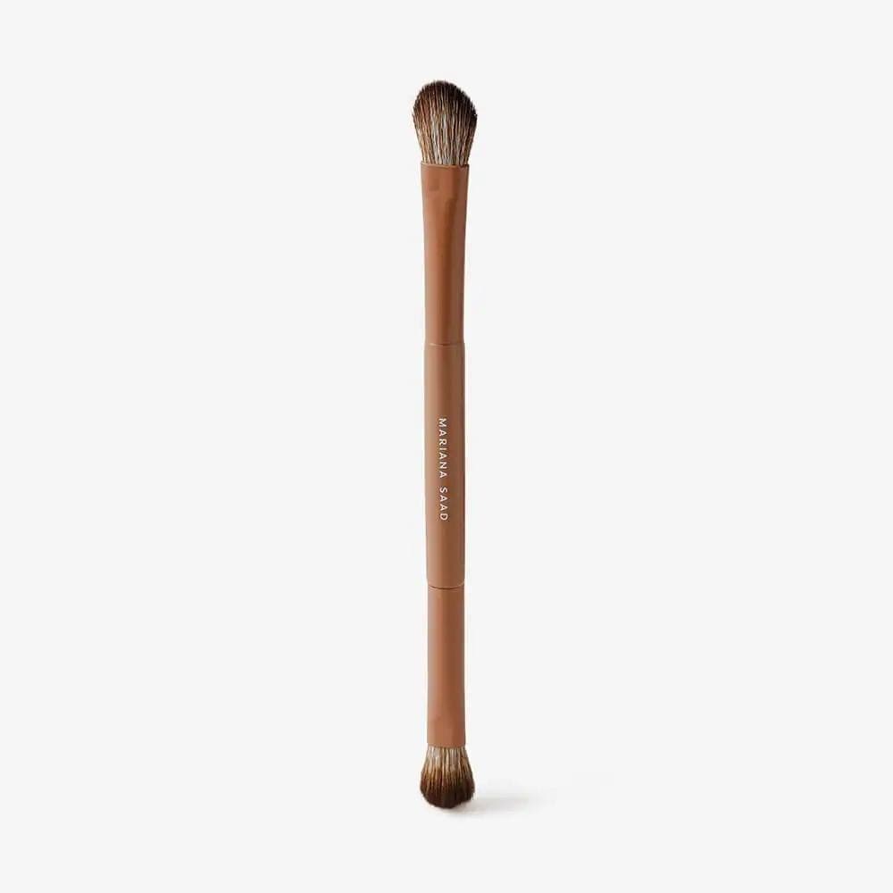 Pincel Duplo Para Sombra Pro Series 05 - MASCAVO