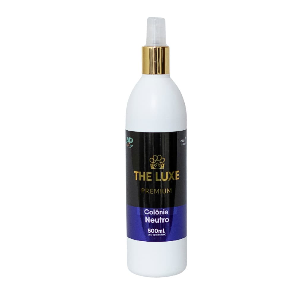 Perfume Colônia Para Pet Banho e Tosa The Luxe Neutro 500ml