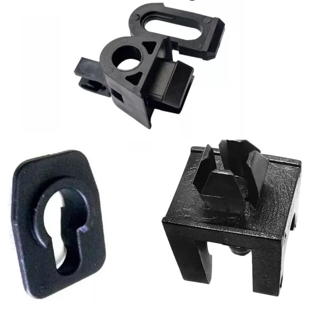 Kit Presilha Vareta Capô Doblo Uno Palio Idea Mobi
