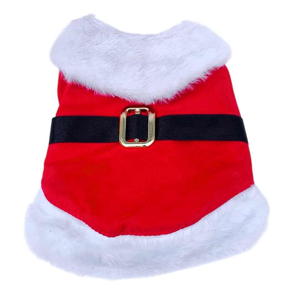 Roupa De Natal Cachorro Cães Colete Roupinha Natalina Pet