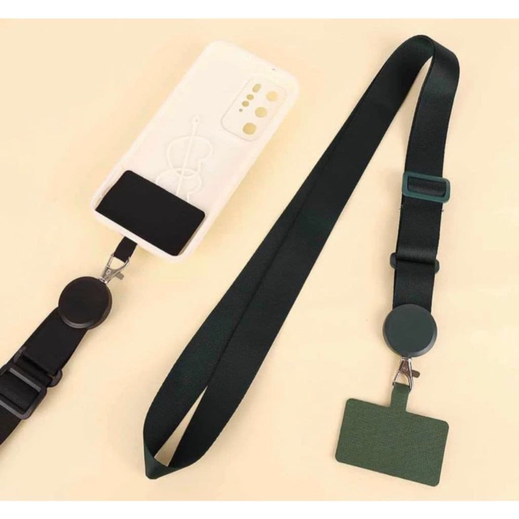 Cordão de pescoço Grosso para celular suporte de pescoço cordão  todos os modelos de celular transversal com regulador