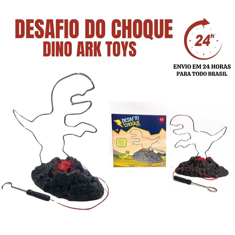 Jogo Desafio Do Choque Labirinto Brinquedo Infantil Som e Luz Divertido Educacional Criativo