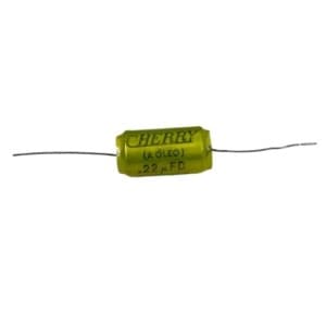 CAPACITOR A OLEO 0,22UF 600V AXIAL 10% 220K 220NF 600V 17X32MM CHERRY