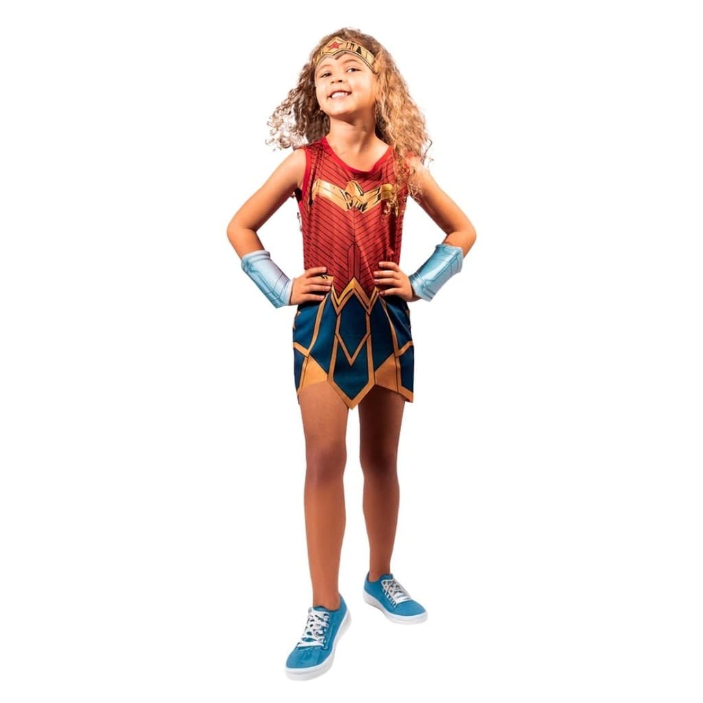 Fantasia Mulher Maravilha - Vista a Força da Heroína DC!