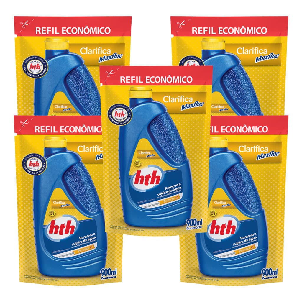 Hth Maxfloc Clarificante Floculante Aux Filtração 05 Und