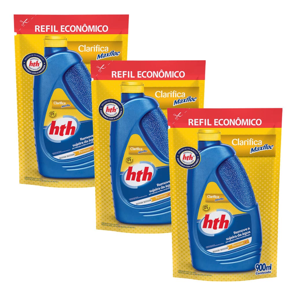 Hth Maxfloc Clarificante Floculante Aux Filtração 03 Und