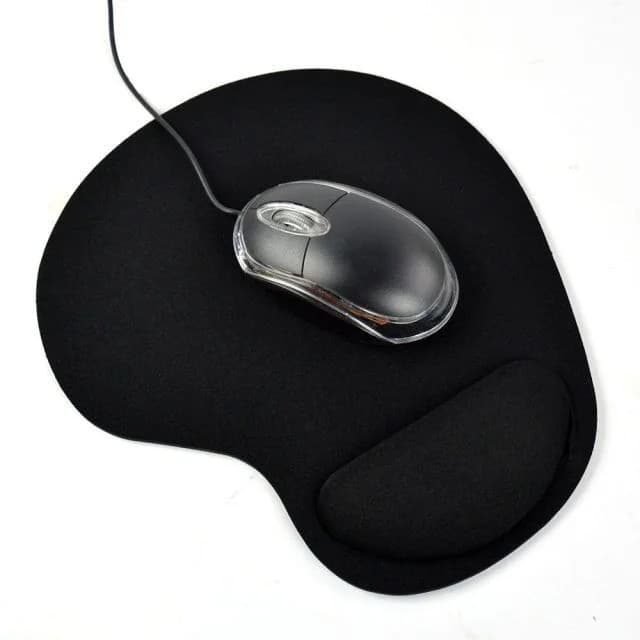 Mouse Pad Ergonômico Gel com Apoio para Pulso/Punho 23cm x 19cm Antiderrapante