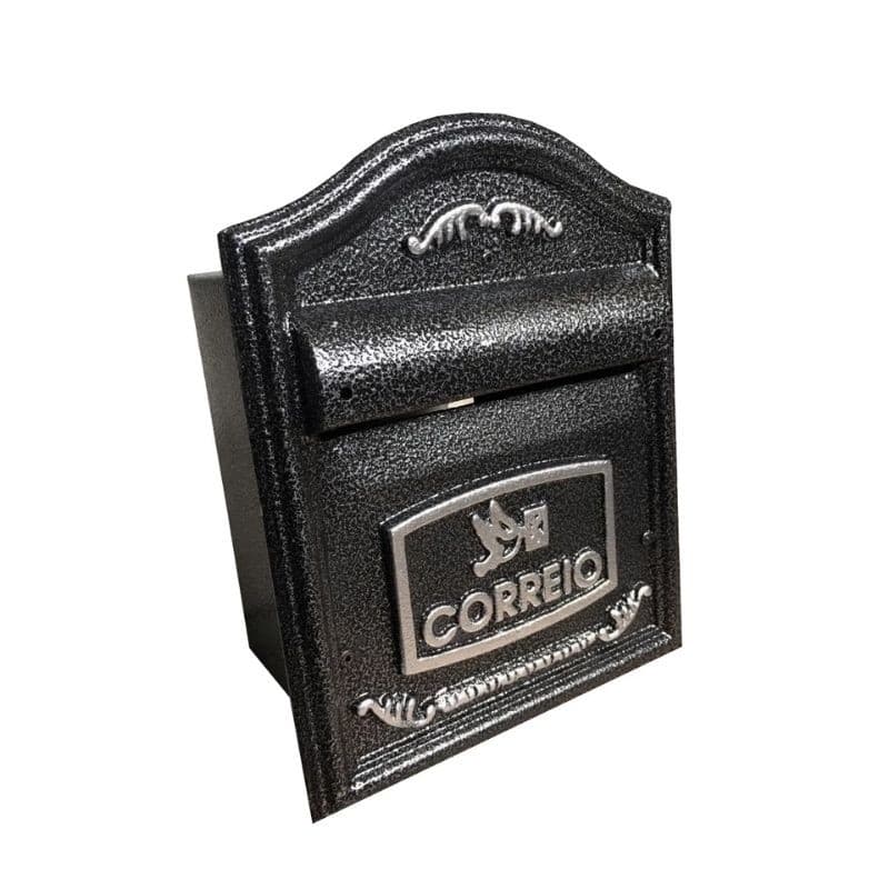 Caixa de Correio Media Prime Jornais e Revistas Para Embutir Muro Parede (2-cores)