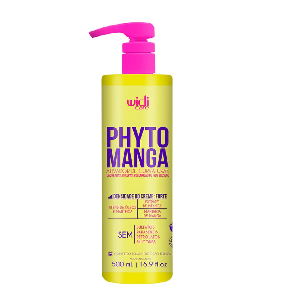 Ativador de Curvaturas Phytomanga Widi Care Efeito Forte 500ml