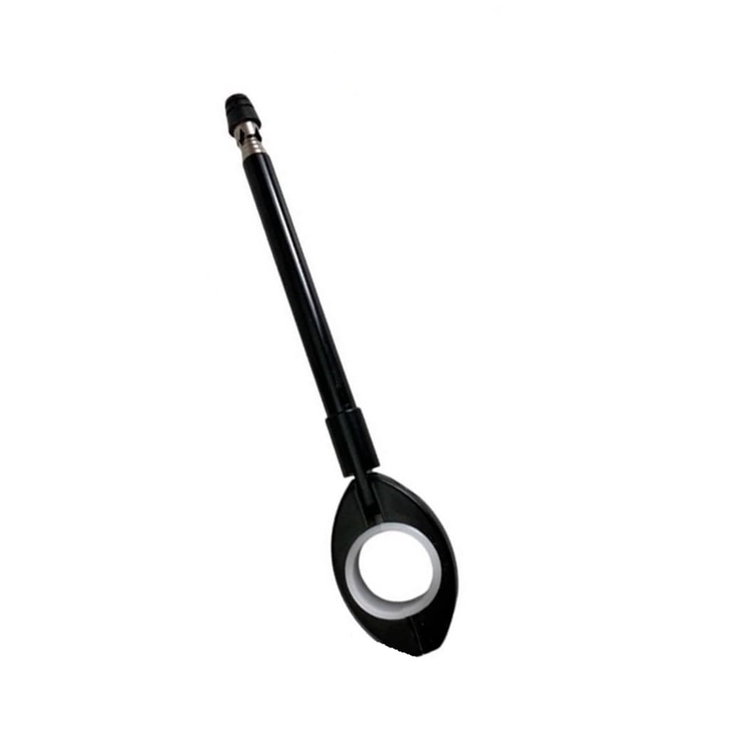 Antena Corta LInha Pipa P Guidão Moto e Bike Anti Cerol Aço