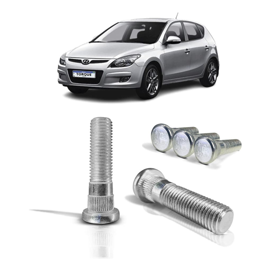 Kit Com 5 Prisioneiros De Roda Hyundai I30 Tucson Ix35 Azera