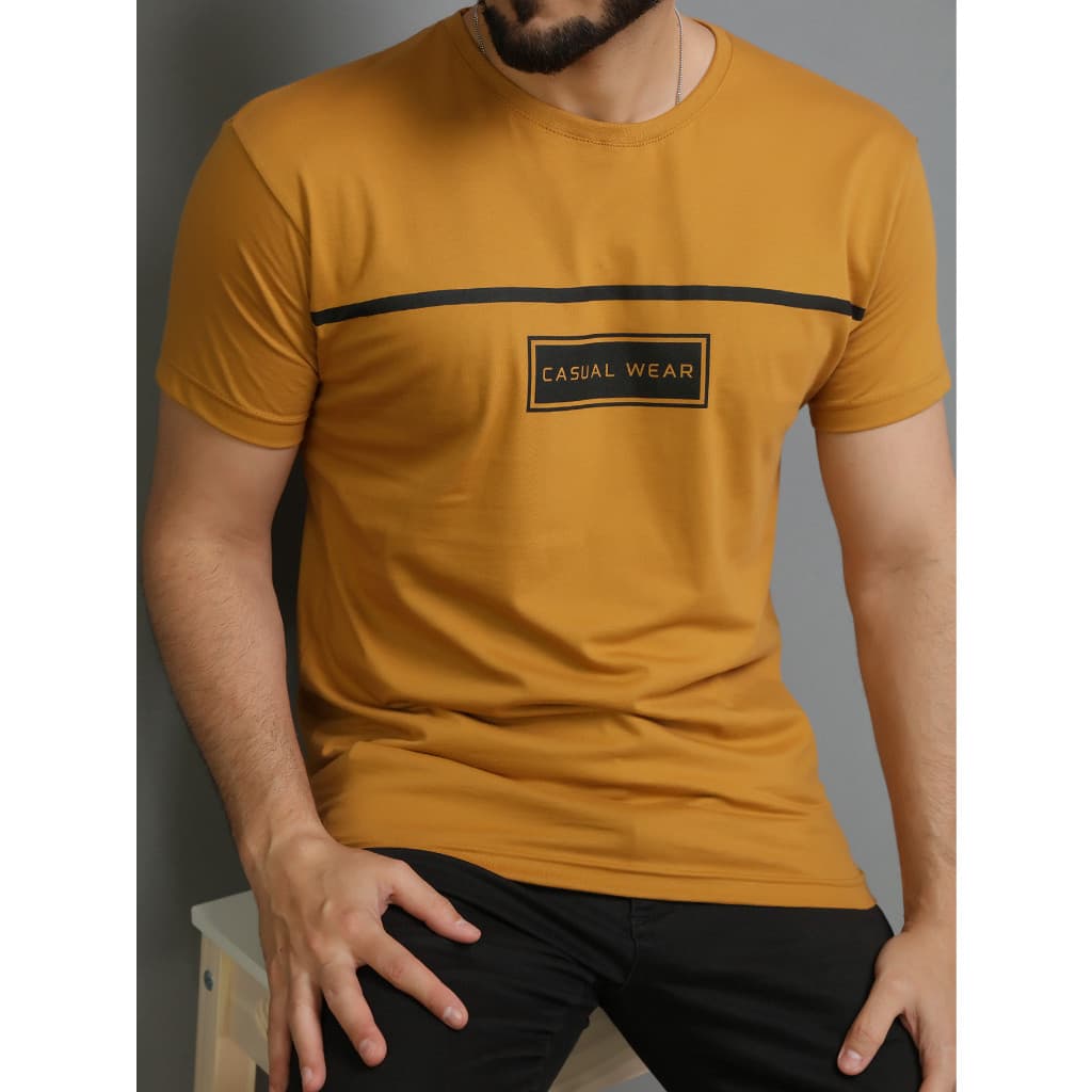 Camisa Camisa Camiseta Masculina Casual Algodão Premium  Malhando Novo Wear Academia
