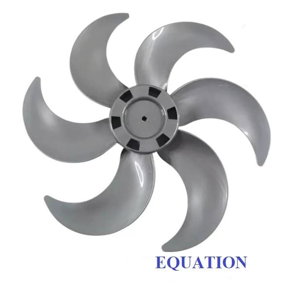 Hélice Ventilador Equation 40cm 6 pás