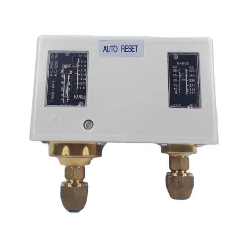 Pressostato Automatico Duplo Sinal De -0,5 ~ 6 Ou 6 ~30 Bar