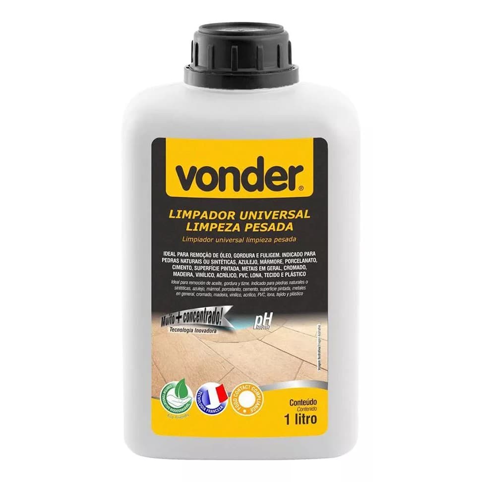 LIMPADOR UNIVERSAL LIMP. PESADA 1L VONDER