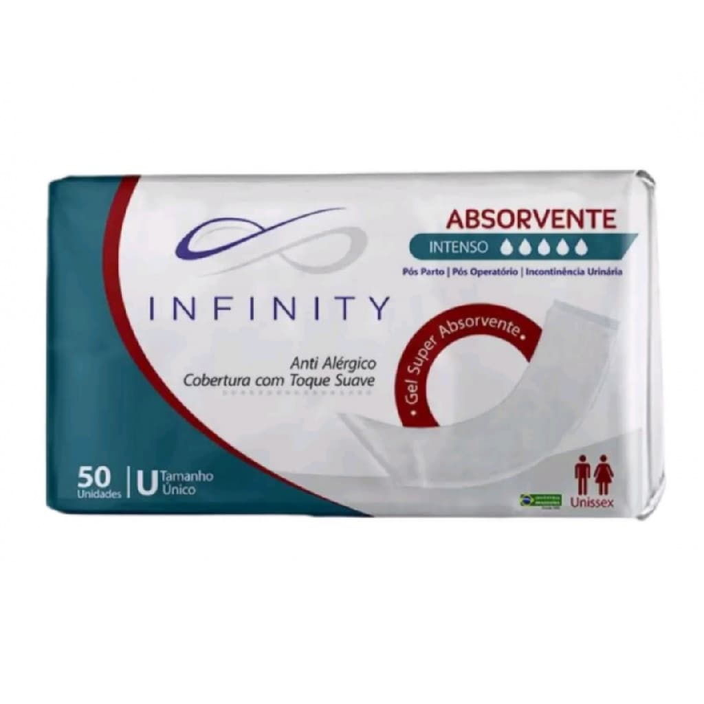 Absorvente Geriátrico Pós Parto Pós Operatório Infinity