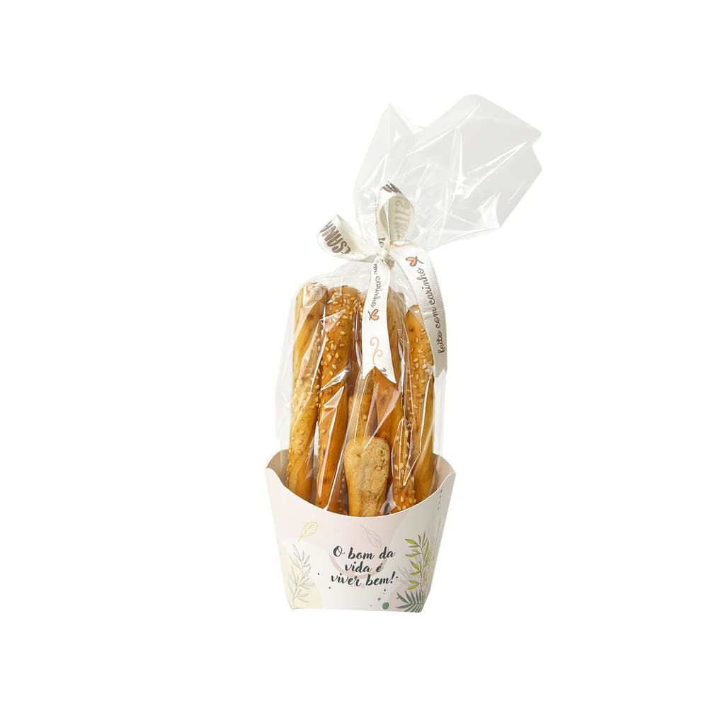 Embalagem p/ Embaladinhos Biscoitos, bolachas Viver Bem - 100 unidades