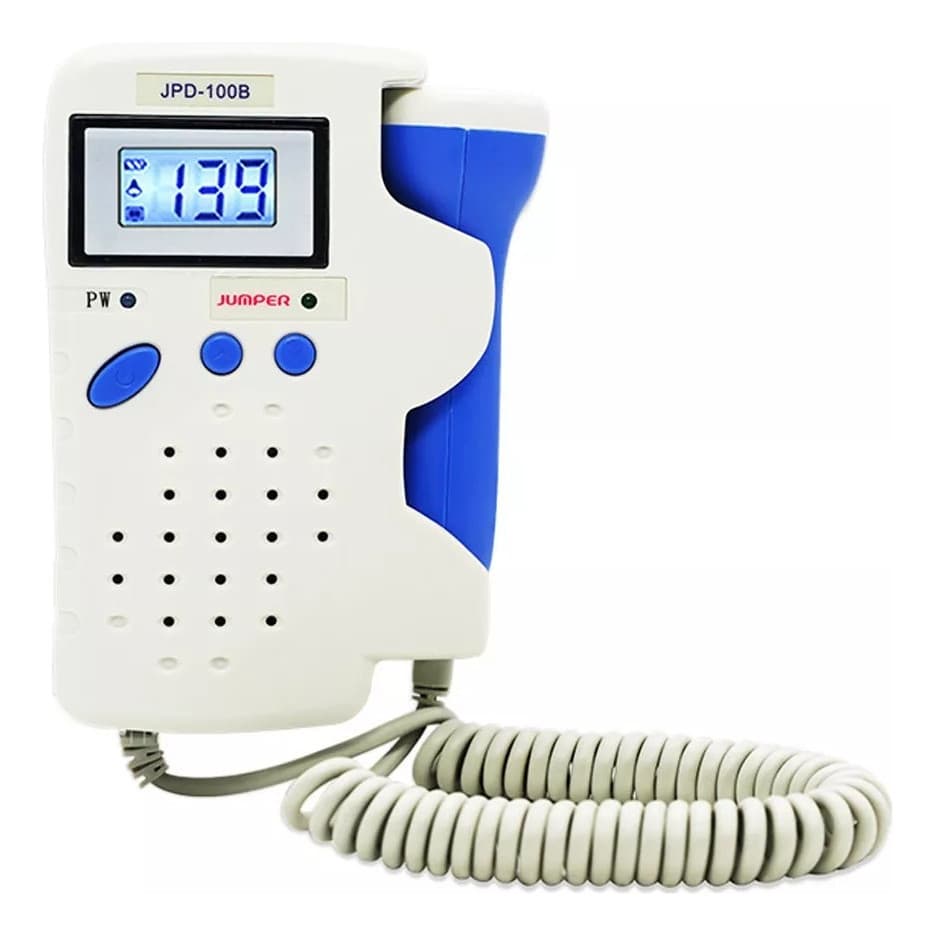 Detector Fetal Portátil Profissional Sonar Cert. Anvisa