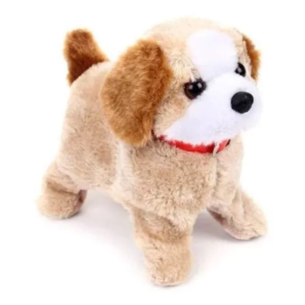 Um brinquedo de pelúcia que anda e fala / Perfeito como presente para crianças e brinquedo interativo para bebês.
